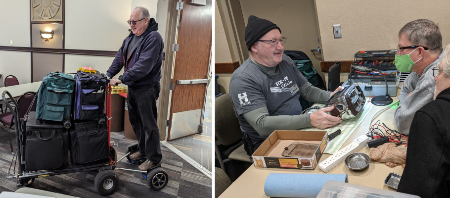 Fix-It Clinic volunteer, Howard F