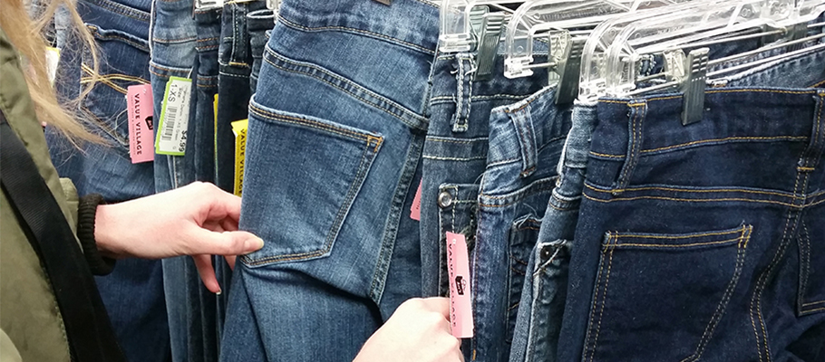 Browsing jeans