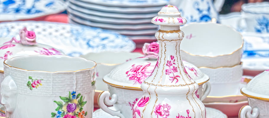 Vintage tea service